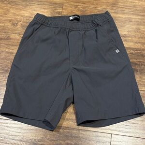 MEC youth Charcoal Athletic Shorts side pockets kids 10